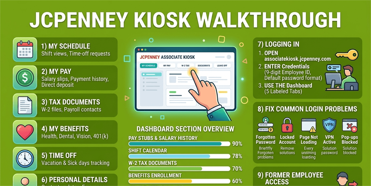 JCPenney Kiosk Walkthrough