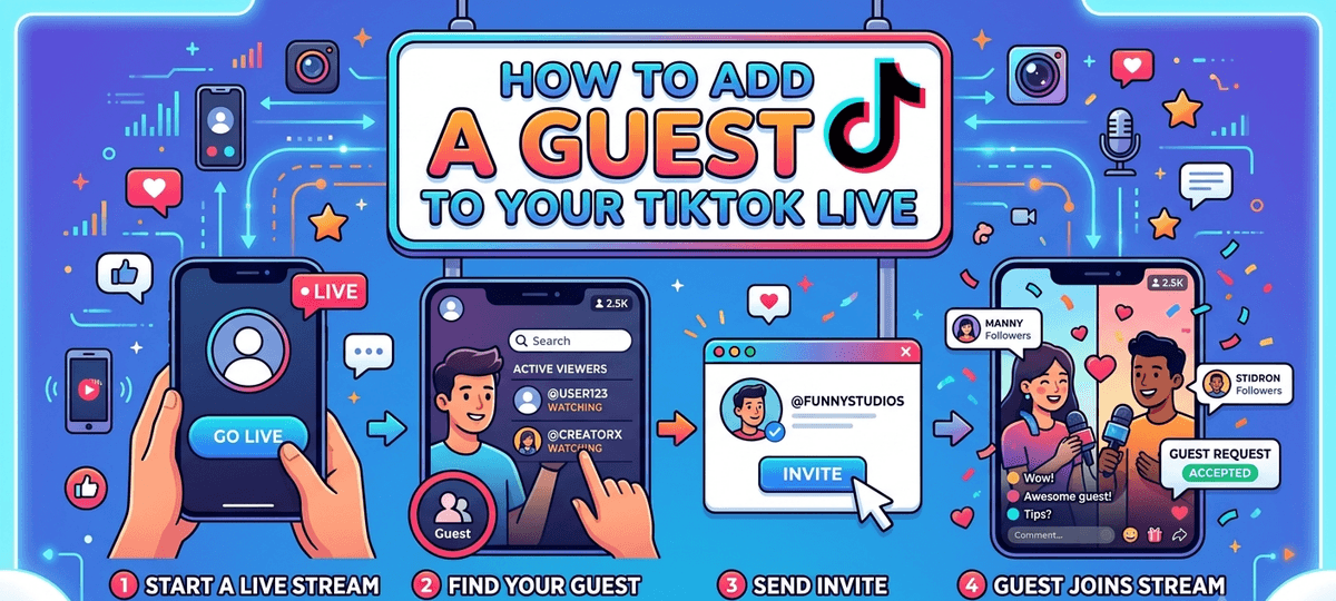 How to Add a Guest to Your TikTok LIVE
