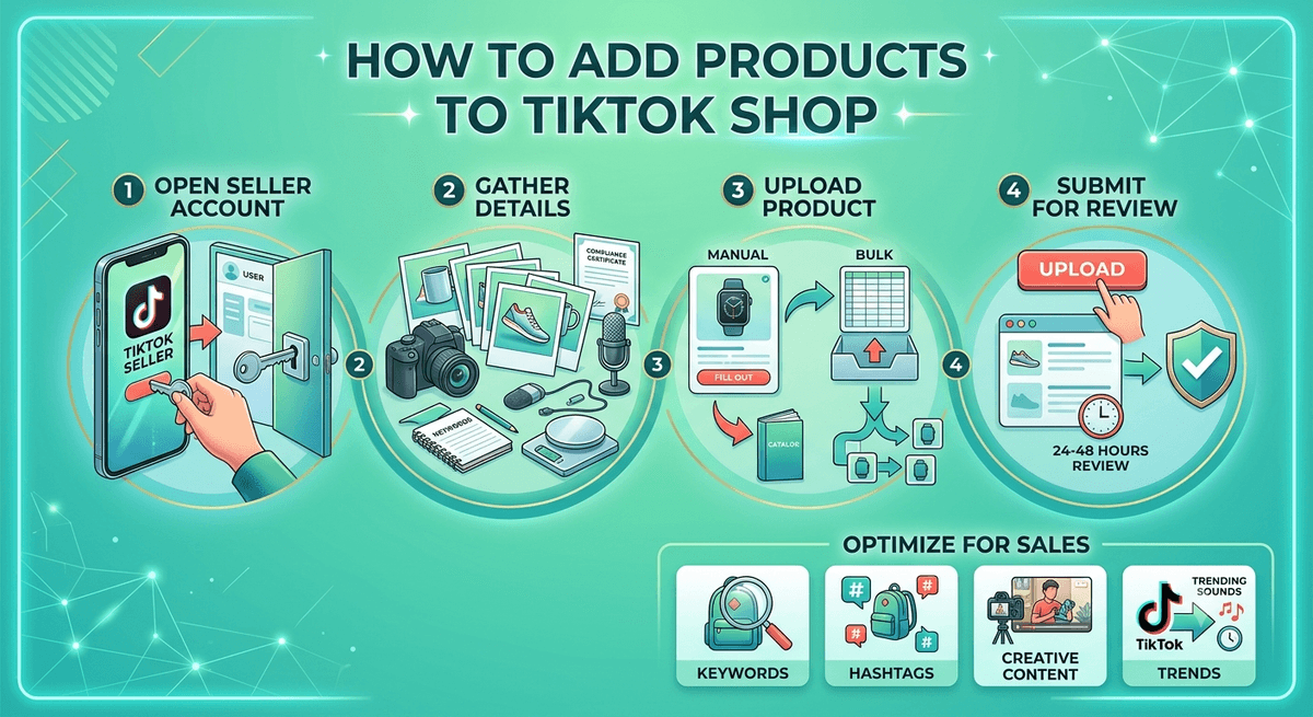 How to Add Products to TikTok Shop