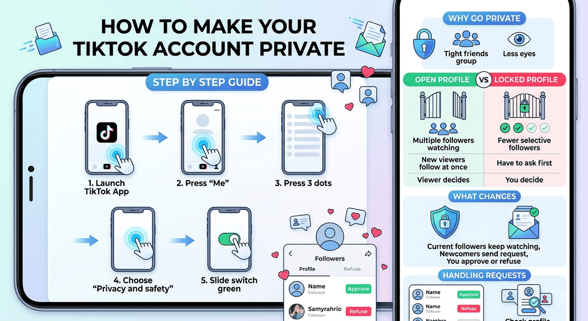 How to Make Your TikTok Account Private