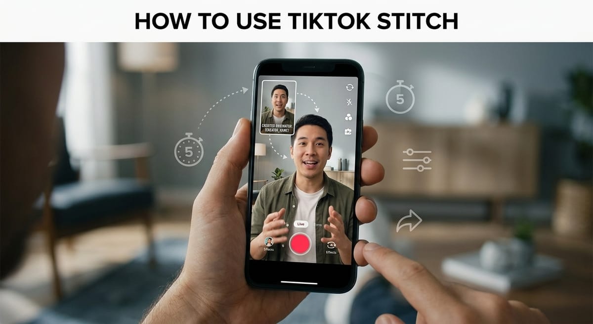 How To Use TikTok Stitch