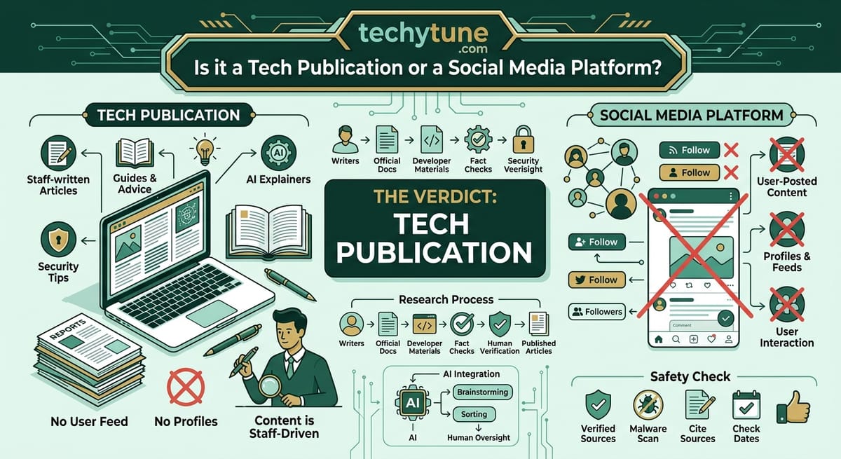 Is TechyTune .com A Social Media Platform?