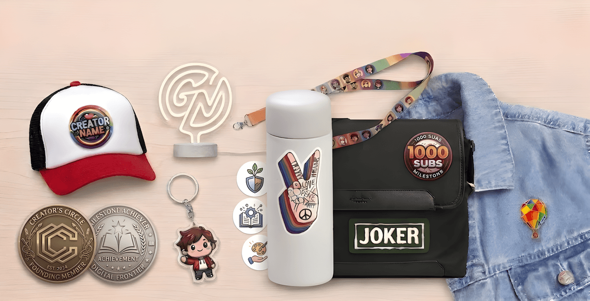 8 Custom Items For Small Creators To Reward Loyal Followers