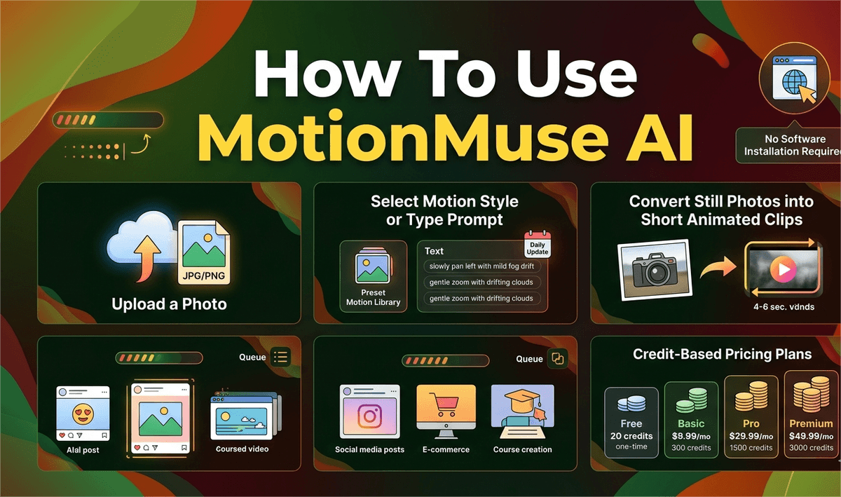 How To Use MotionMuse AI