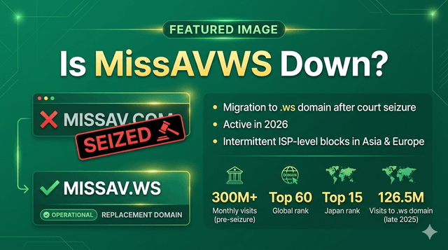 Is MissAVWS Down?