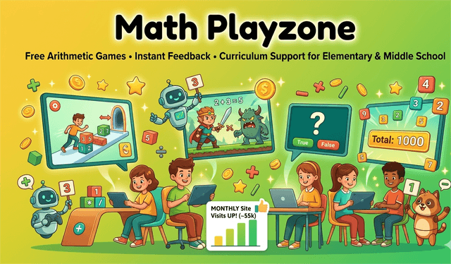 Math Playzone - The Game-Based Learning Tool