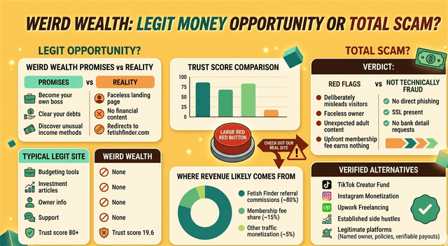 Weird Wealth Legit Money Opportunity or Total Scam?