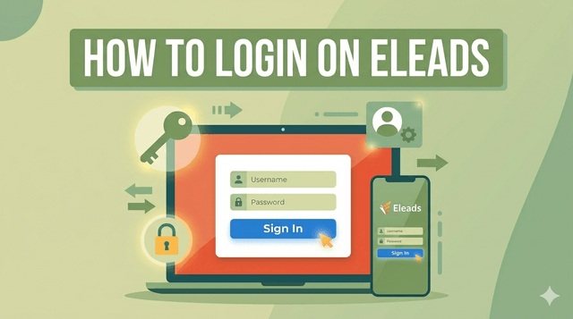 eLeads Login Guide 2026
