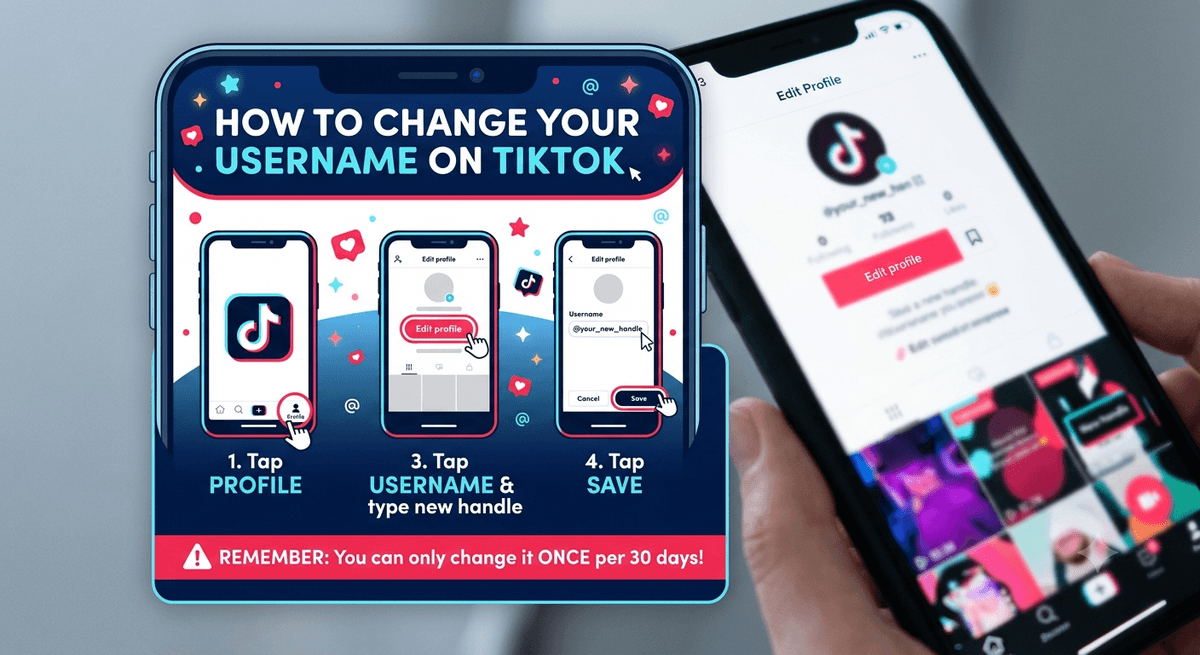 How to Change Your Username on TikTok