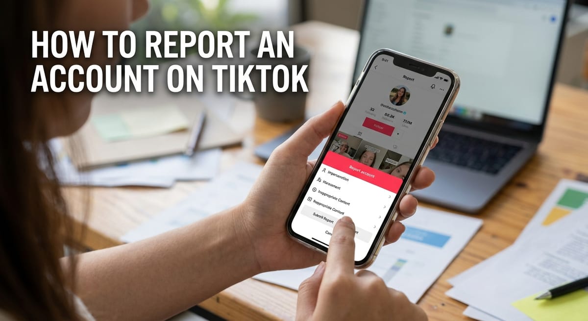 How to Report an Account on TikTok?